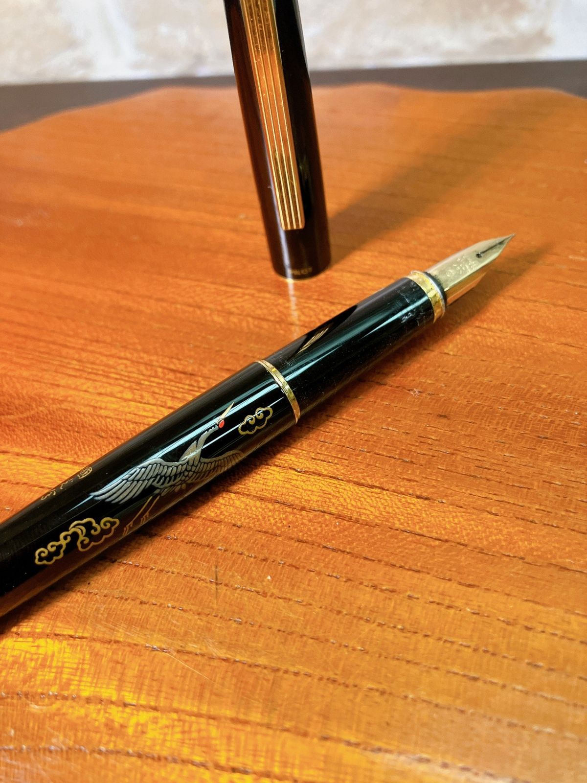 PILOT - PILOT/パイロット　國光會/国光会　蒔絵 鶴　万年筆 14K 005 PILOT/パイロット 國光會/国光会 蒔絵 鶴 万年筆 14K 005 - メルカリ