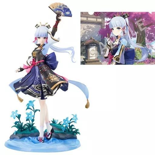 フィギュア 特典付き 神里綾華 白鷺氷華Ver. 原神-GENSHIN- 1|7 PVC＆ABS製塗装済み完成品