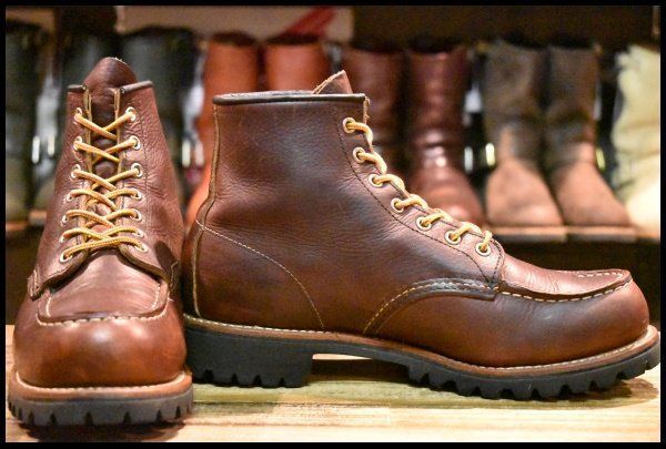 8.5D 箱付 良品 15年】レッドウィング 8146 ビブラム RoughNeck