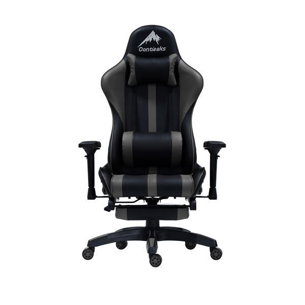 ルセル V3 オットマン付 チェア グレー GY 組立式 代引不可