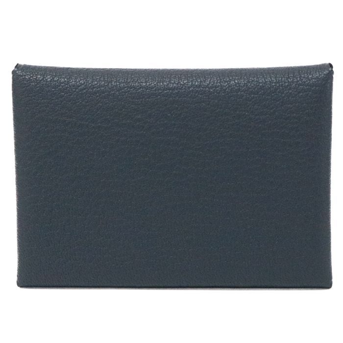 エルメス HERMES カルヴィ デュオ ヴェルソ シェーブル (レザー) SV 