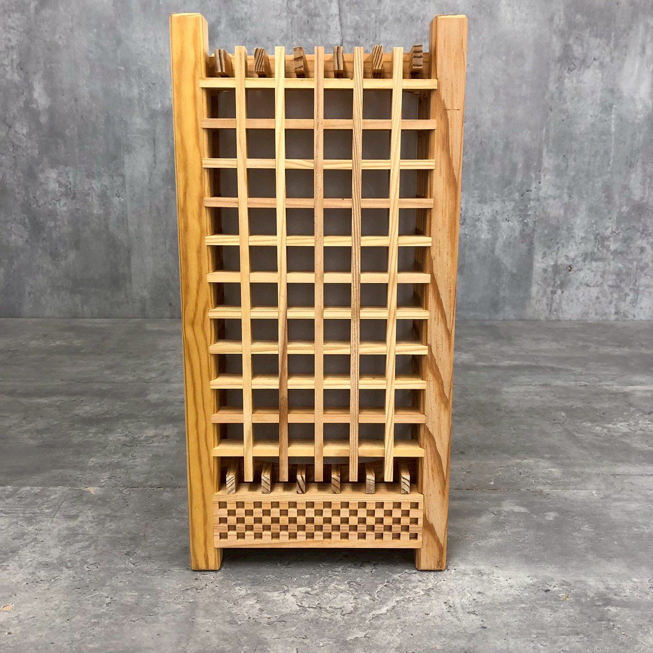 天然木 電気スタンド