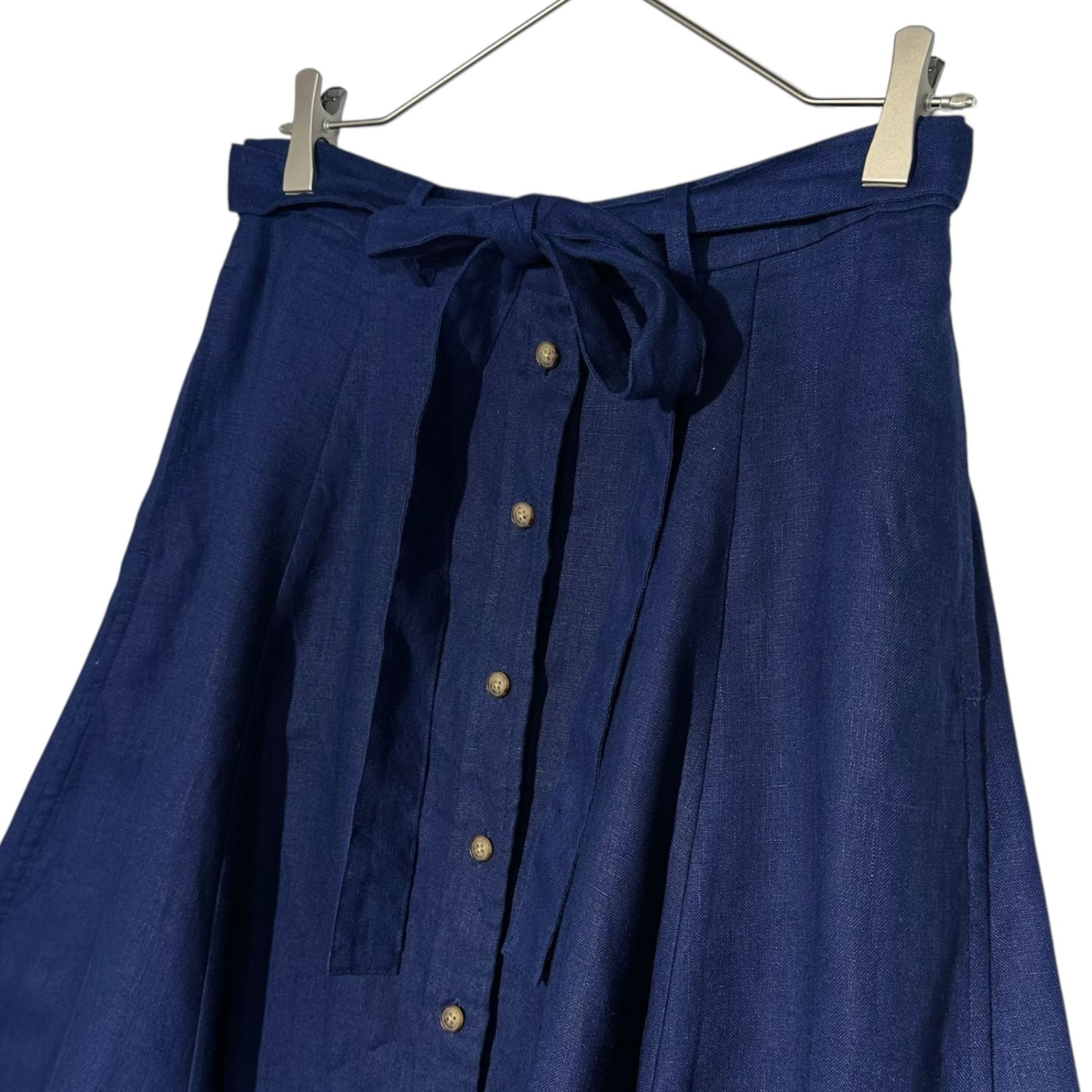 Ralph Lauren ラルフローレン リネン ギャザー スカート N831