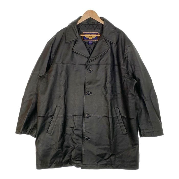 AIRBONES LEATHERS エアボーンレザーズ レザージャケット ブラック Size XL