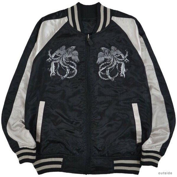 スカジャン リバーシブル H*o様 スカジャン リバーシブル ヴィンテージ