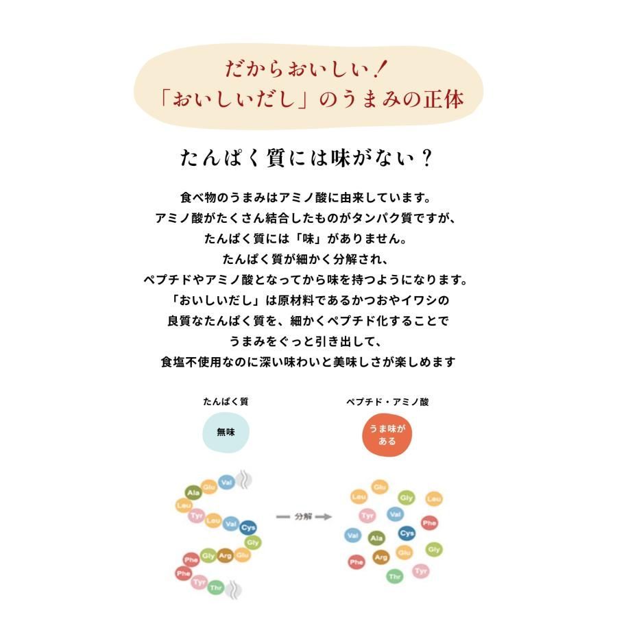 無添加 出汁 おいしいだし 海のペプチド 300g お買得5個セット 体に優しい天然だし 国産 食塩不使用 お手軽粉末だし