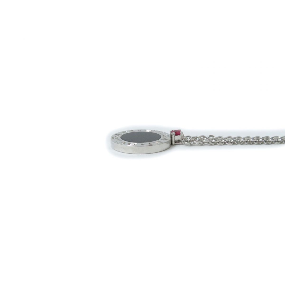 ブルガリ ネックレス SAVE THE CHILDREN ルビー×オニキス BVLGARI ブルガリ セーブザチルドレン ネックレス オニキス