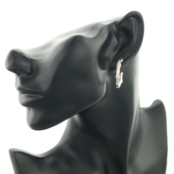 Tiffany バンブーピアス　シルバー925 1996】TIFFANY&Co. ティファニー バンブー ピアス 《シルバー925