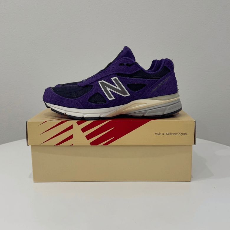 New Balance 990v4 MiUSA Teddy Santis Plum Purple ニューバランス 