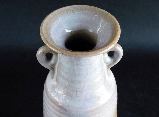 十四代 坂倉 新兵衛 萩 耳付 花入