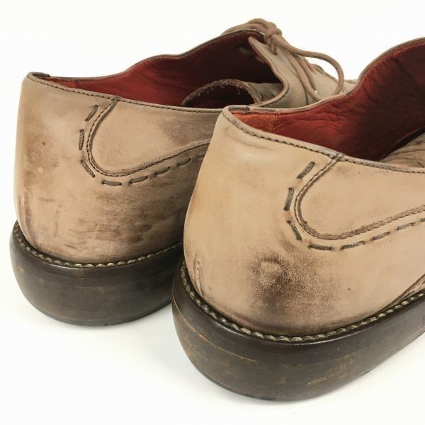 VISARUNO/ビサルノ　ウイングチップ/ビジネスシューズ　茶　サイズ43/27.5-28.0程度　管NO.WZA-428 VISARUNO/ビサルノ ウイングチップ/ビジネスシューズ 茶 サイズ43/27.5