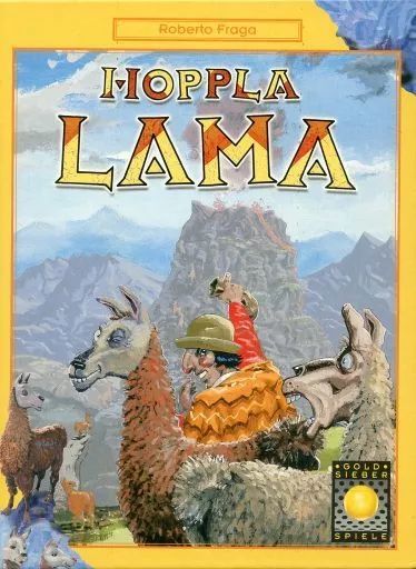 ボードゲーム それ行け ラマ! ドイツ語版 Hoppla Lama