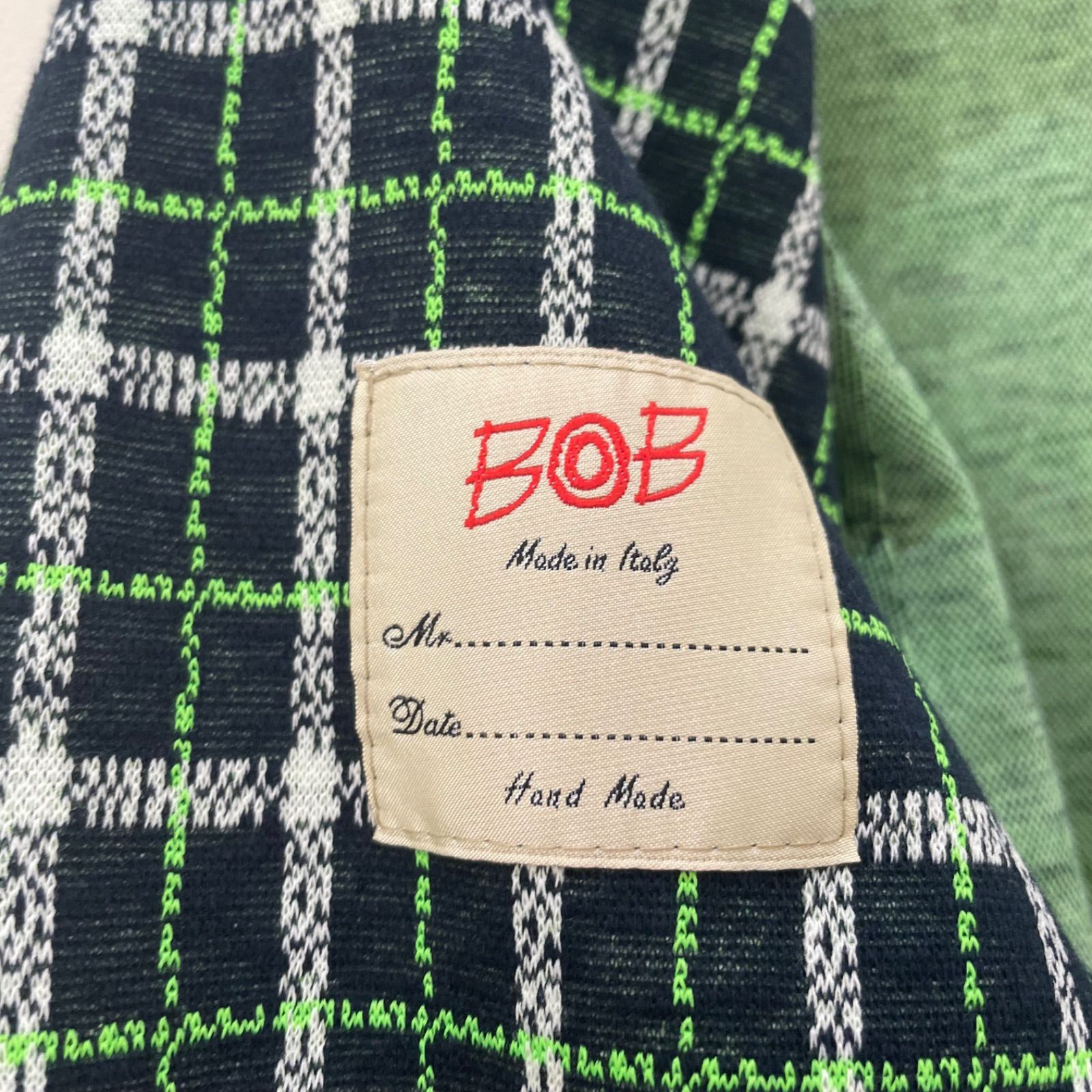 未使用品 タグ付き BOB ボブ 2Bシングルテーラードジャケット ブレザー