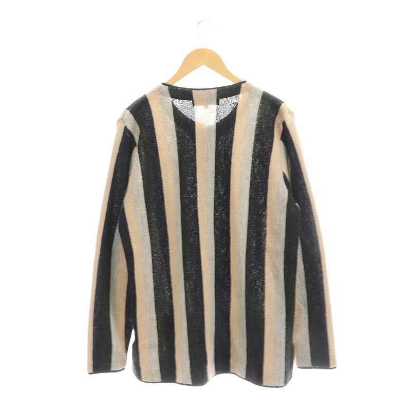 International Gallery BEAMSアルパカニットカーディガン BEAMS（ビームス）7ゲージ アルパカ ニット ポロ カーディガン