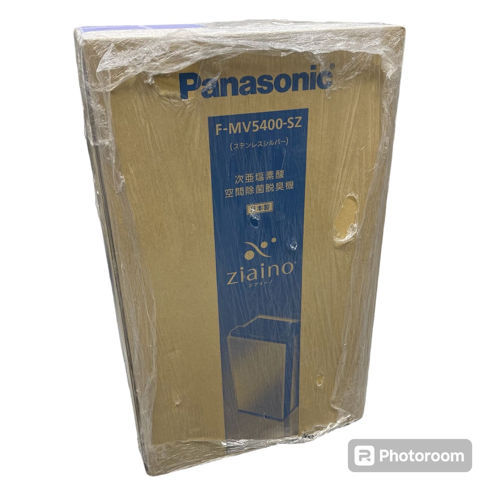 新品未開封】Panasonic F-MV5400-SZ ジアイーノ 次亜塩素酸 空間除菌脱臭機 - メルカリ