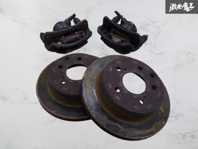 【固着無！】 TOYOTA トヨタ 純正 VG40 40 センチュリー リア ブレーキ キャリパー ローター 左右 セット 即納 在庫有 棚