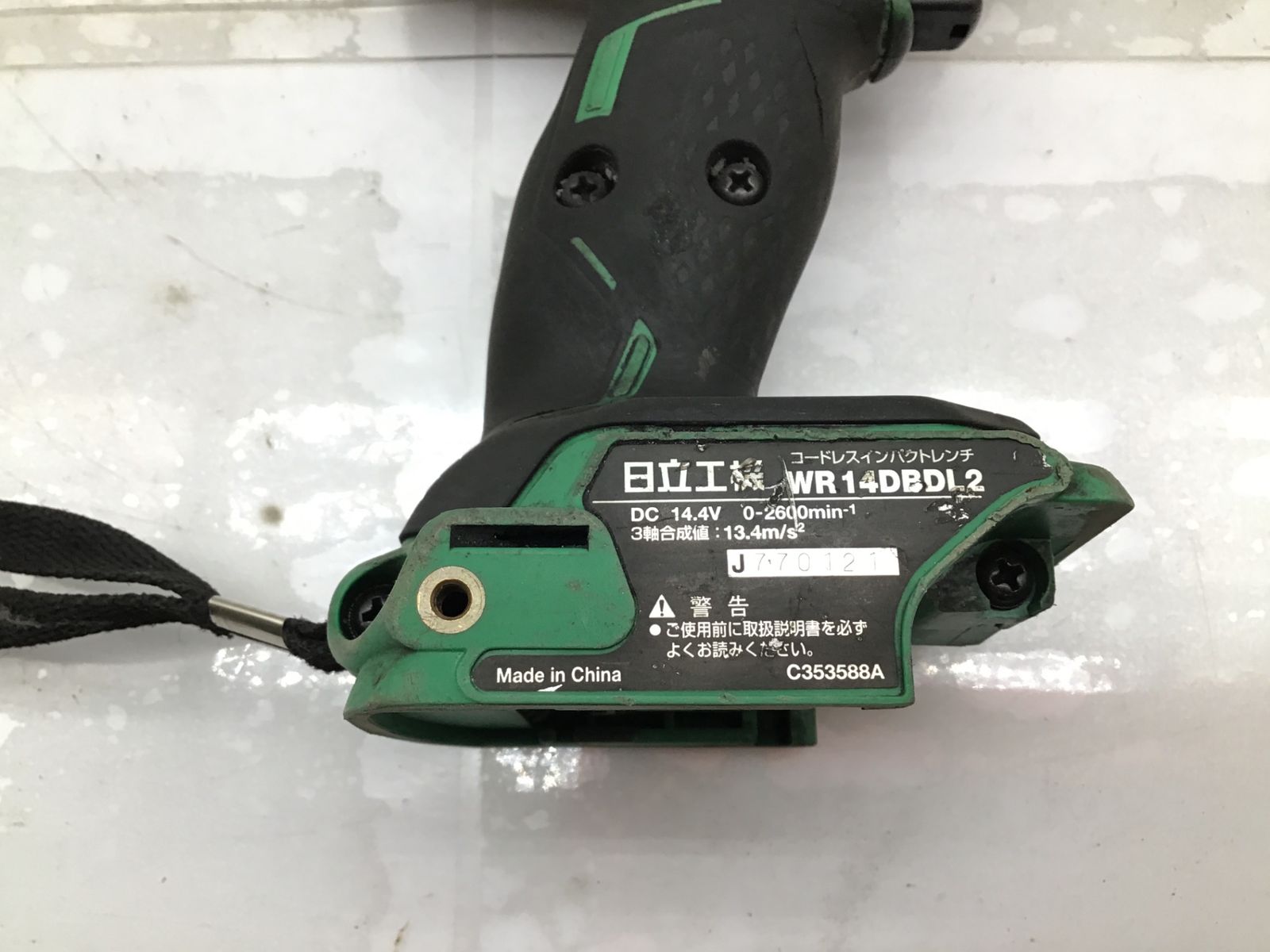 品 HITACHI 日立工機 14.4V コードレスインパクトレンチ WR14DBDL IT5T52SPSNPS エコツール笠寺店 M02 HRDEVELOPMENT_JP