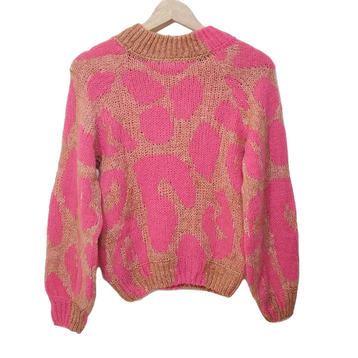 stellamccartney ステラマッカートニー 長袖セーター サイズ36 M レディース - ブラウン×ピンク