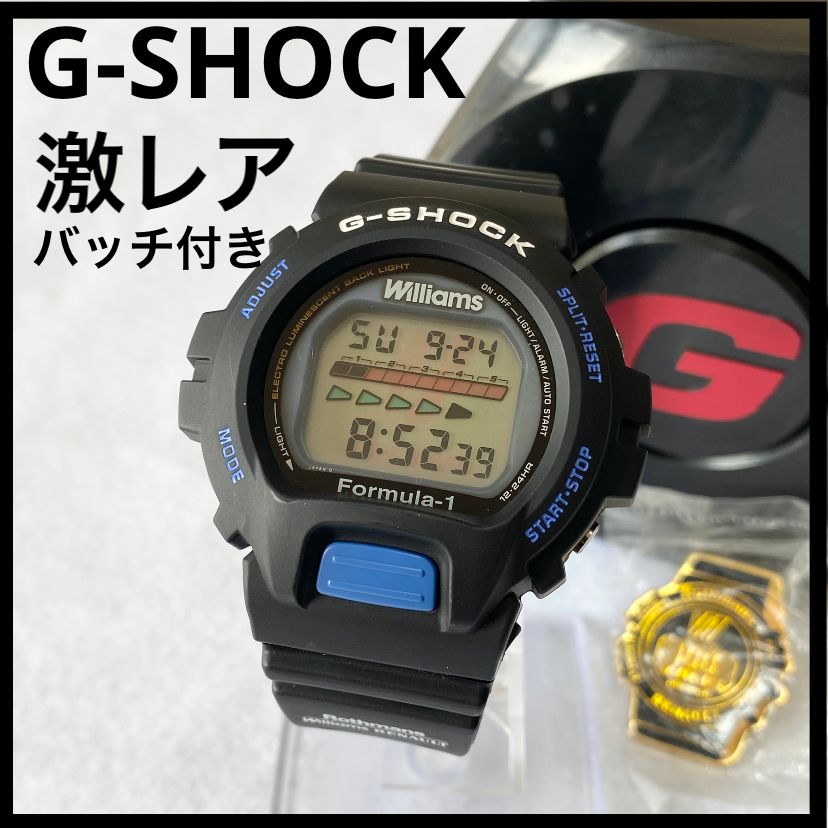 CASIO カシオ G-SHOCK Gショック DW-6600B ウィリアムズ-