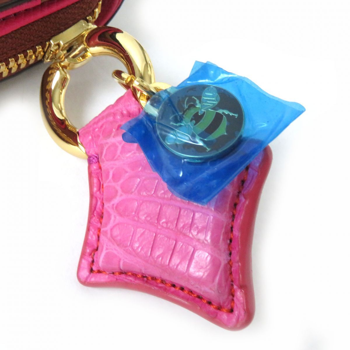 未使用品△CIVINILE チビナイル クロコダイルレザー ラウンドZIP 未使用品△CIVINILE チビナイル クロコダイルレザー ラウンドZIP