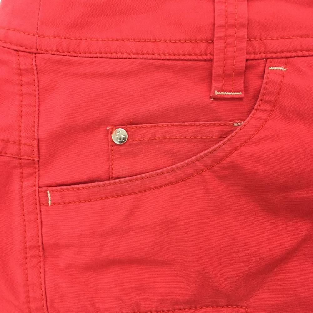☆マンシング⛳️新品未使用☆レッド☆ＬＬ マンシングウェア ショートパンツ レッド 複数ポケット