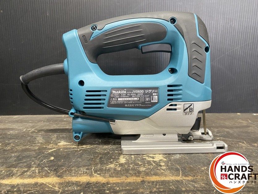 【引き取り限定】【中古品】マキタ makita JV0600 ジグソー 単相100V 50/60Hz 500-3100min-1 付属品・説明書・ケース付 引き取り限定】【中古品】マキタ makita JV0600 ジグソー 単相100V 50