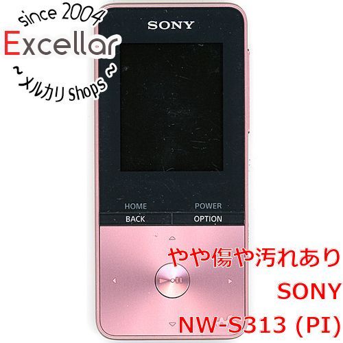 bn:4] SONYウォークマン Sシリーズ NW-S313 ライトピンク/4GB
