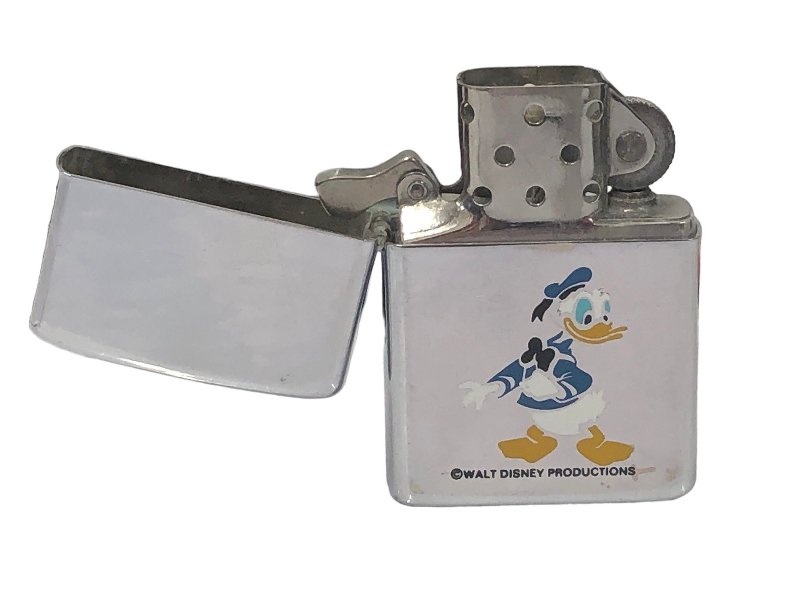 【セール】福袋のファッション通販 zippo (ジッポー) ディズニー ドナルドダック コラボ 1981年製 アニメーション、ヒーロー