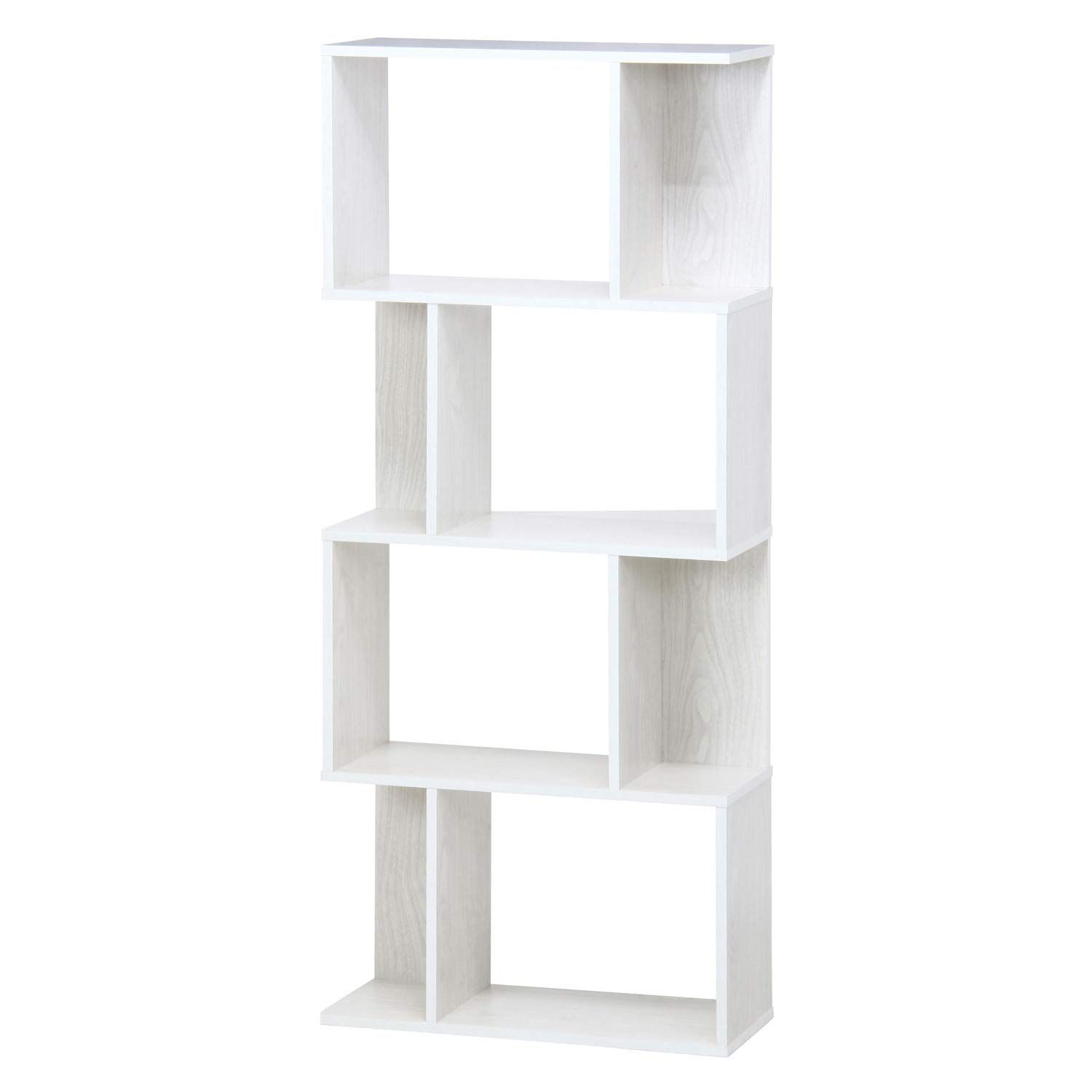 即日発送】98715 組立商品 S型 ディスプレイラック ホワイトウォッシュ
