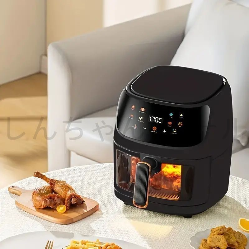 エアフライヤー家庭用大容量スマートタッチ電気フライヤーエア