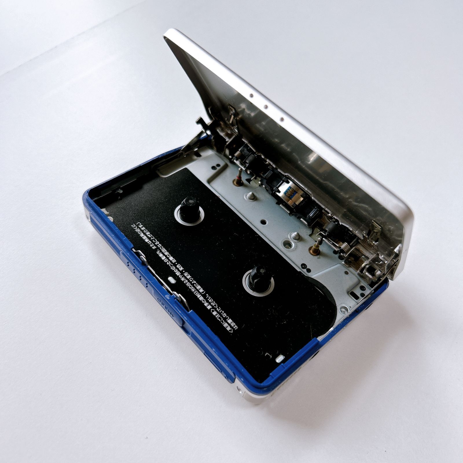 ポータブルプレーヤー WALKMAN WM-EX631 SONY WM-EX631 Navy 2002 Walkman Vintage Cassette Player junk