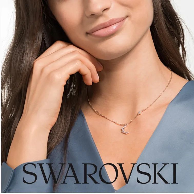 SWAROVSKI スワロフスキー ネックレス NICEシリーズ 愛の不時着 ...