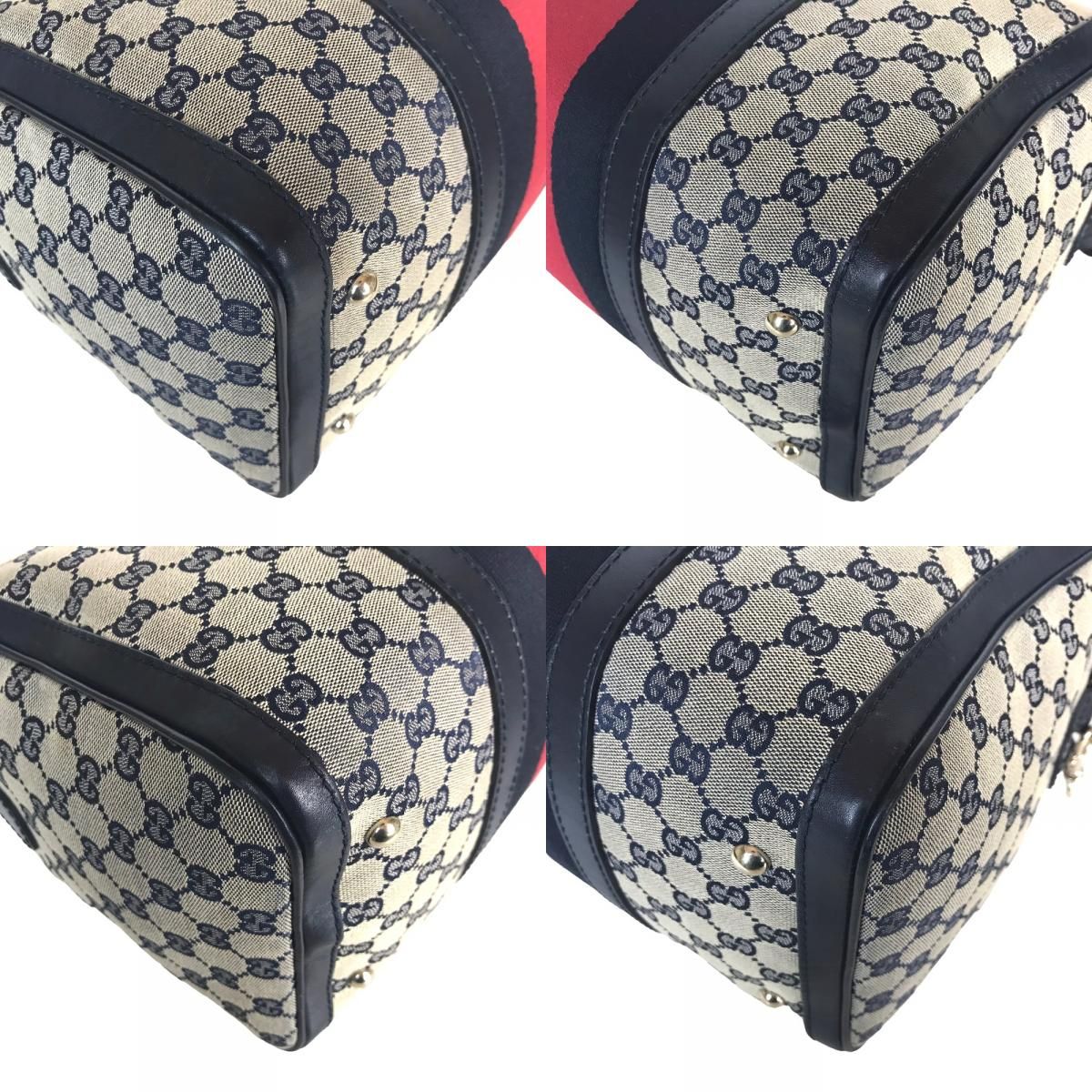 GUCCI グッチ シェリーライン ミニボストンバッグ ショルダーバッグ