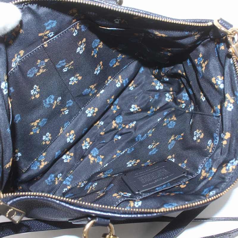 コーチ COACH 2WAY ショルダーバッグ ハンドバッグ フローラル
