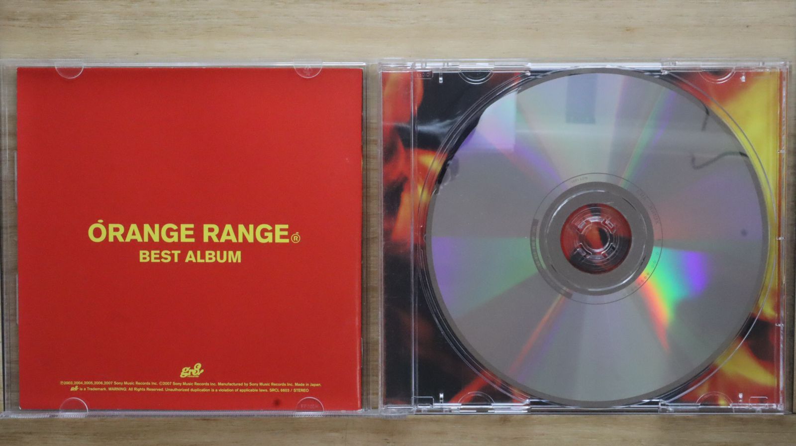 ドイツオレンジ 300枚限定CD-R 廃盤 国内盤CD☆オレンジレンジ/ORANGE RANGE□ RANGE 【SRCL6603