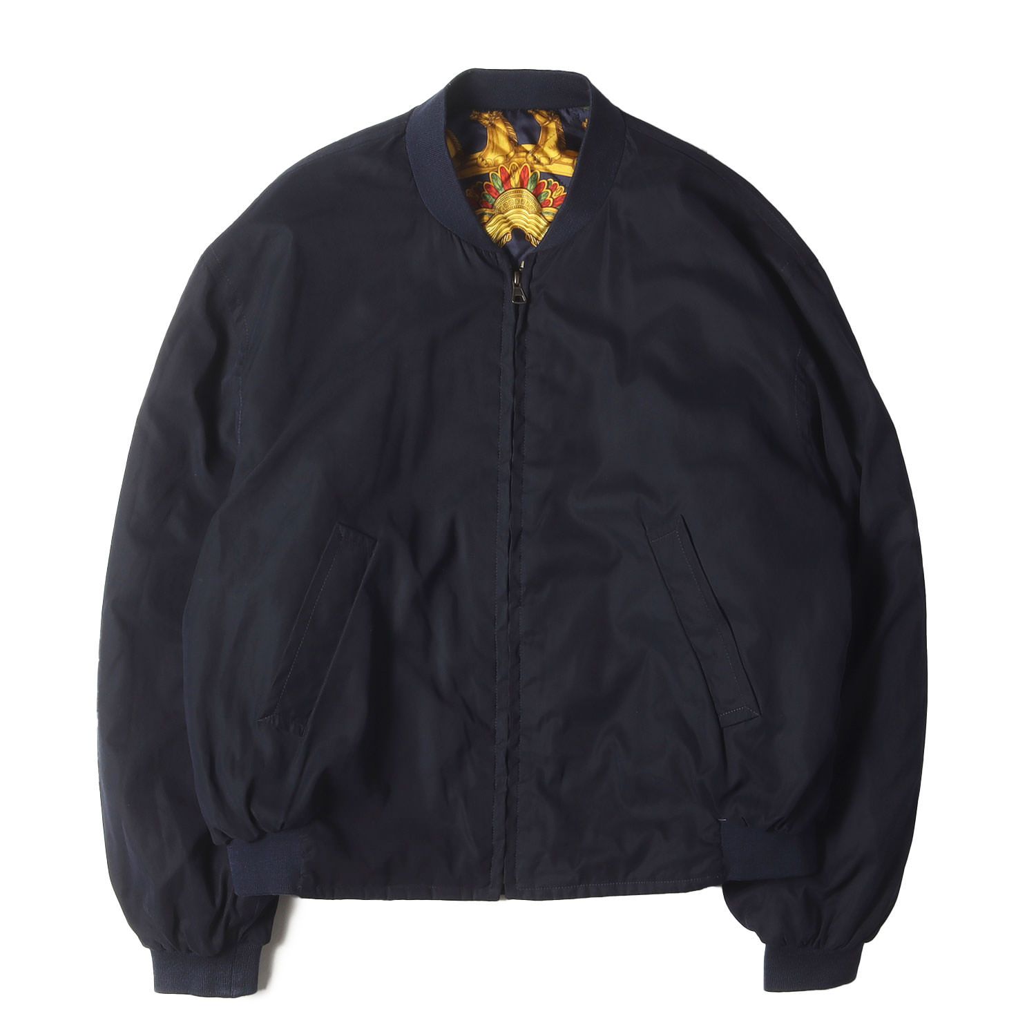 HERMES エルメス ジャケット ゴール ネイビー サイズ:54 | 希少 ビッグ 