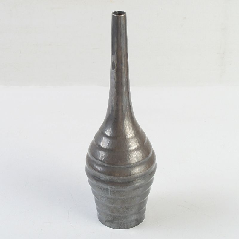 鶴首瓶 一輪挿し