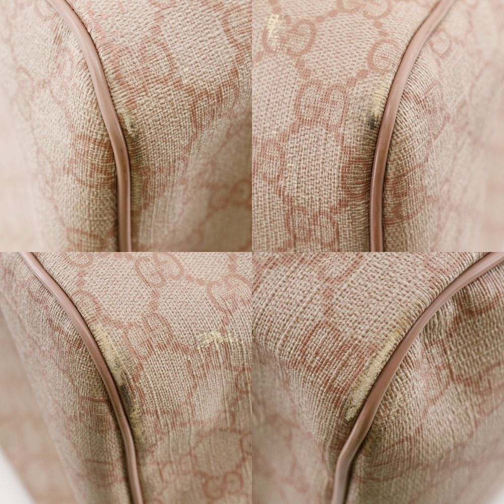 GUCCI】グッチ 216484 GGスプリームキャンバス ピンクベージュ