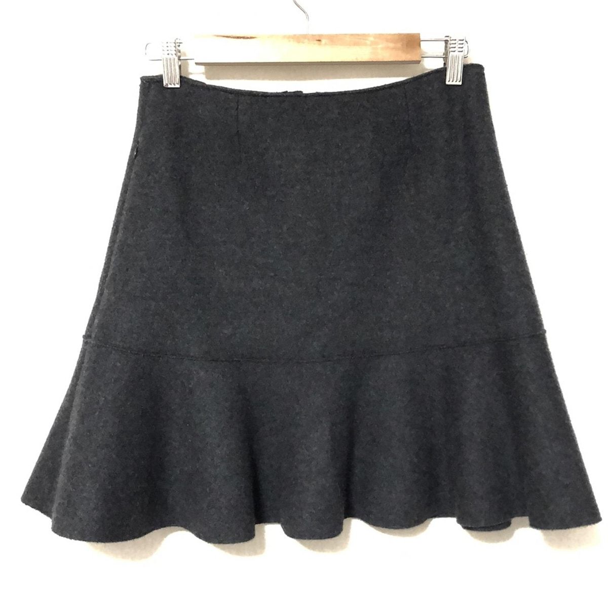FOXEY/フォクシー スカート リネンクロス　ひざ丈 38 FOXEY - フォクシー♡スカートの通販 by yuri♡'s shop