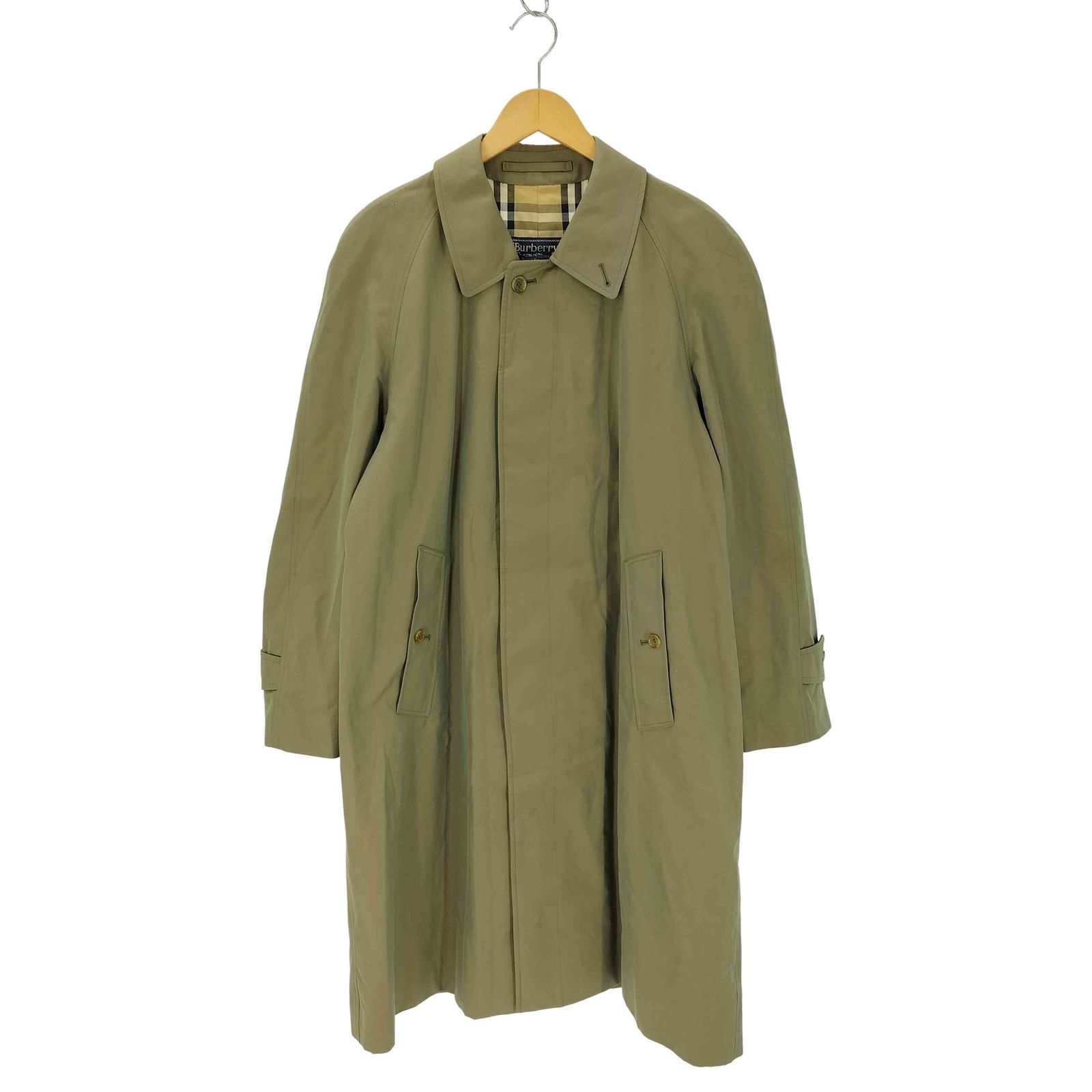 BURBERRYS(バーバリーズ) 玉虫色 裏地ノバチェックステンカラーコート