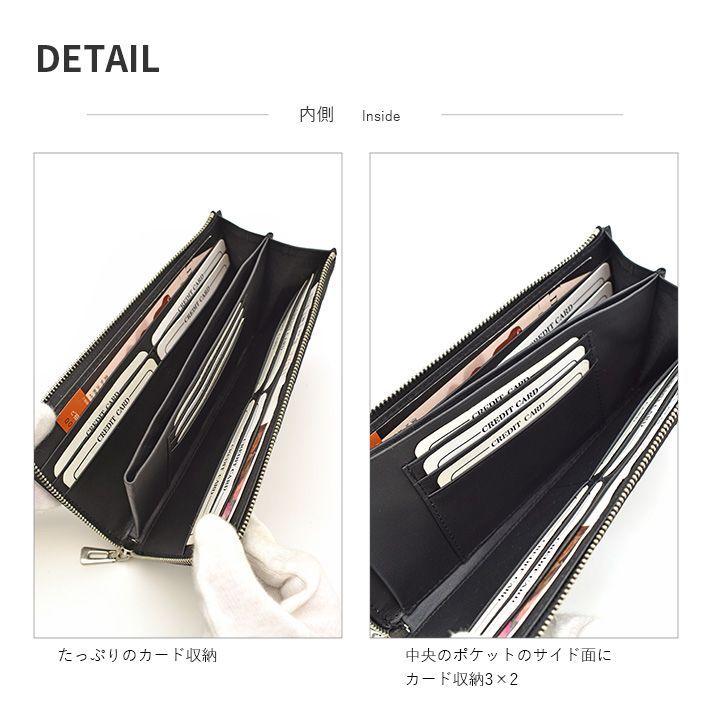 クロコダイル L字ファスナー 長財布 シャイニング 本革 レザー
