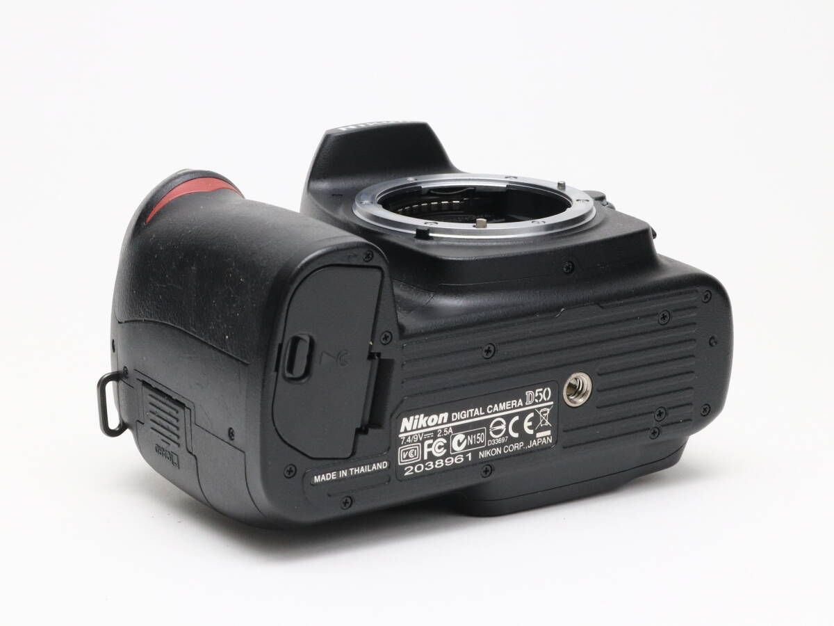 D (ジャンク) Nikon ニコン D50 ボディ ブラック 返品不可 55-63 