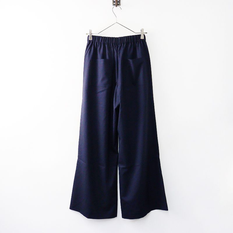 定価31900円 2025SS ドゥーズィエムクラス Deuxieme Classe COOL VICTORIAN イージーパンツ 38 ネイビー┃ 2400014629521