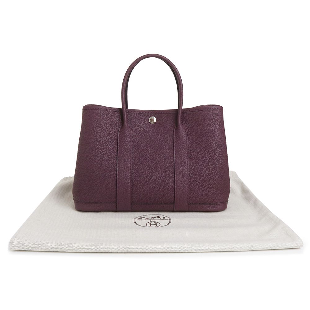 エルメス ガーデンパーティ TPM 30 ハンドバッグ ネゴンダ レザー