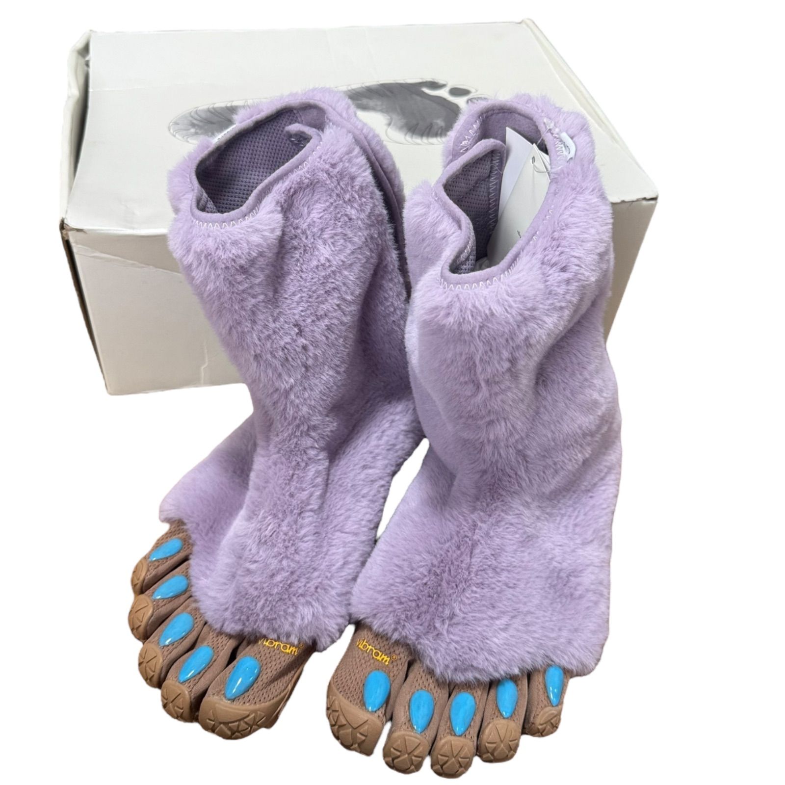 【極美品】SUICOKE スイるコック　(28) FIVE FINGERS スイコック×ミドリカワ、第3弾はフェイクファーをあしらった5本