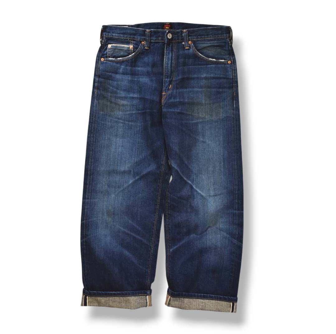 エヴィス　ストレートデニム　ジーンズ　Gパン　日本製　メンズボトムス メンズ - ボトムス - ジーンズ – EVISU