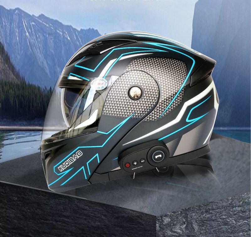 Bluetooth付き バイクヘルメット フルフェイス システム