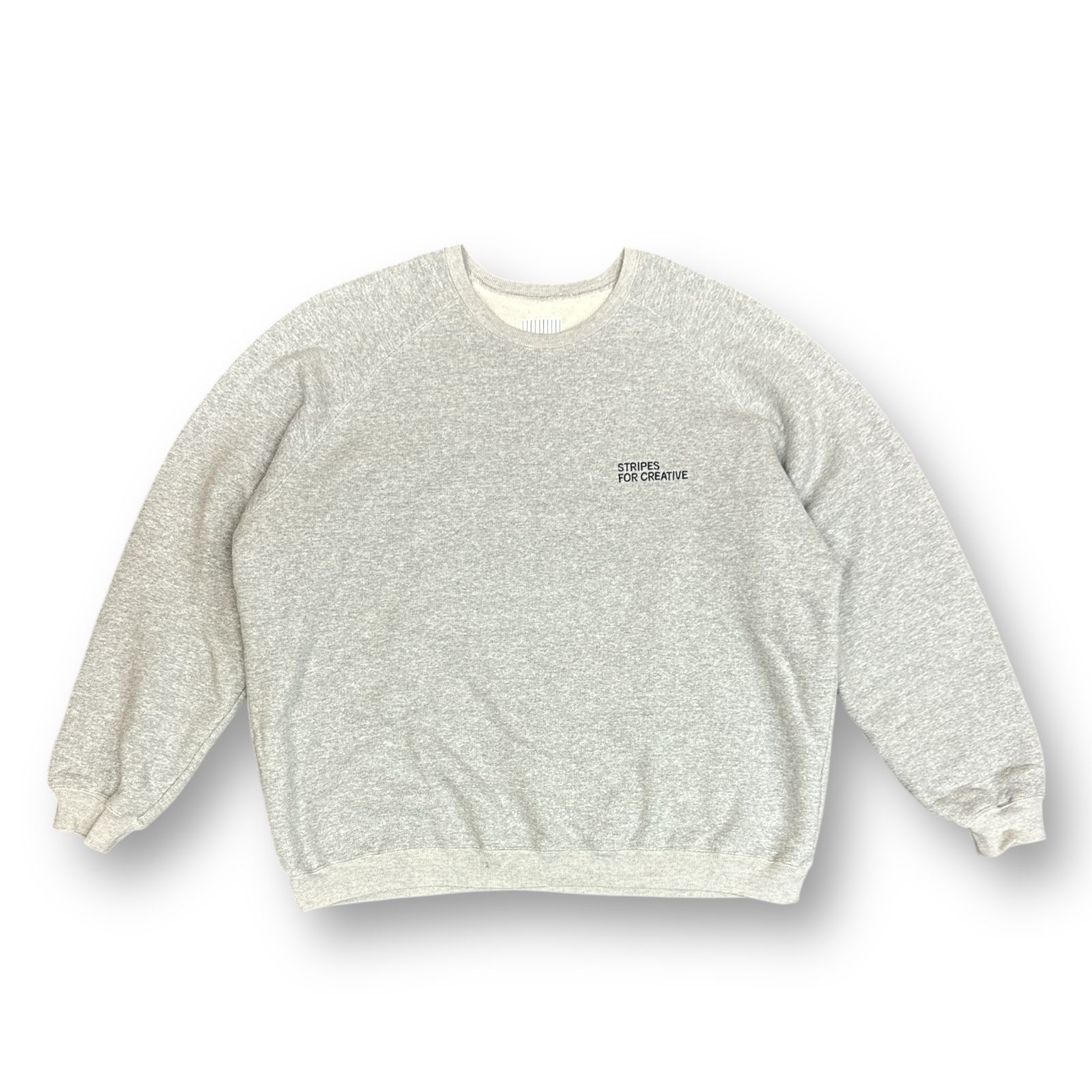 定価25300円 S.F.C STRIPES FOR CREATIVE 21AW RAGLAN BASIC CREW 