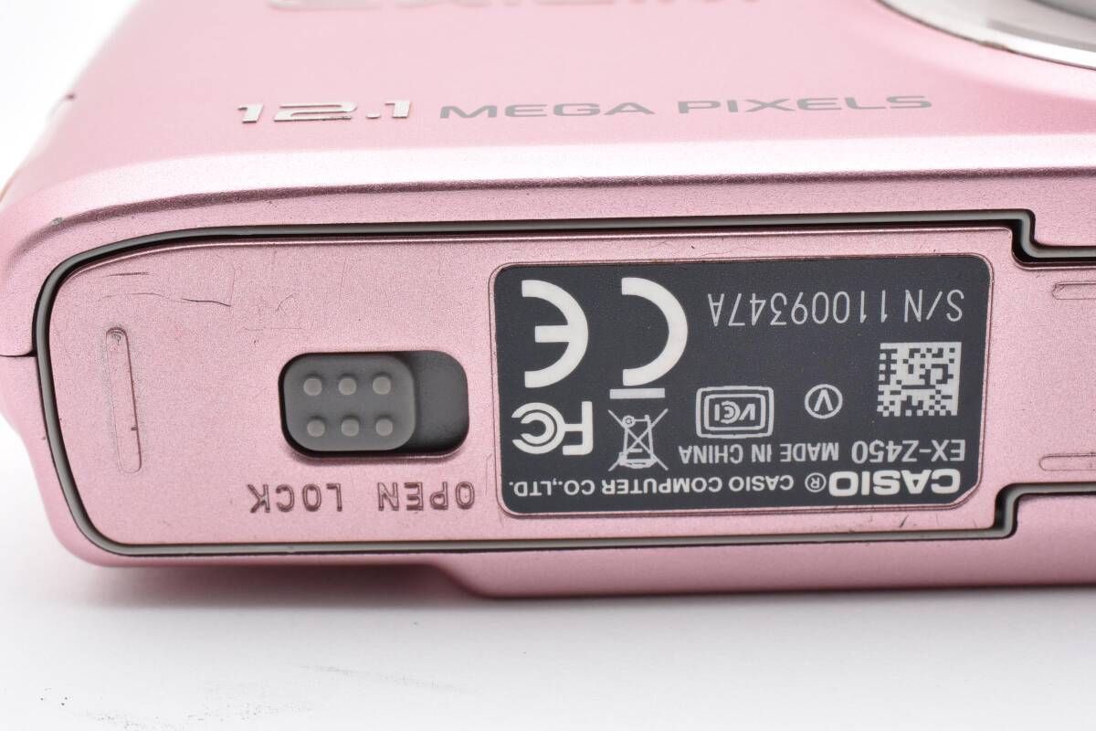  カシオ CASIO EXILIM EX Z 450 ピンク W 1076＃3444 コンパクトデジタルカメラ デジタルカメラ