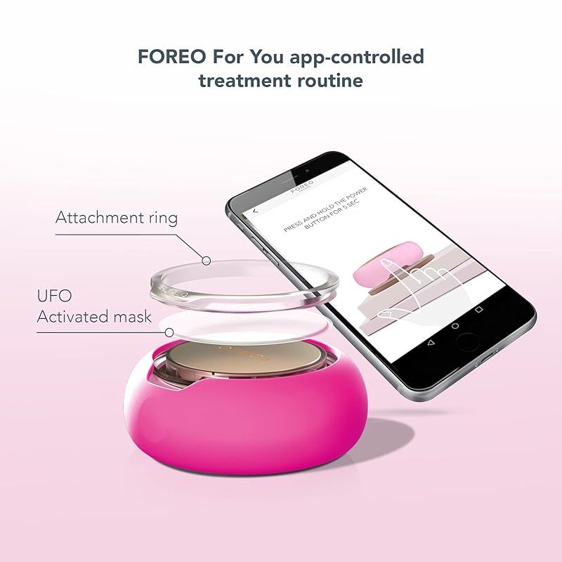 FOREO フォレオ UFO 時短スマートマスクトリートメントデバイス フクシア 1個 0 - メルカリ